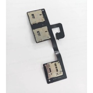 HTC ONE M7 802d Dual Sim SIM SIM SIM Card and Memory Connector Flex ReaderMMC 1pcs
