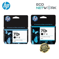 HP 712B (3ED28A) 38ml Black / (3ED29A) 80ml Black Ink Cartridge