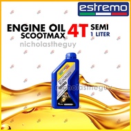 Estremo Engine Oil Scootmax 4T Semi Synthetic 1 Liter