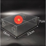 PVC Heaven and Earth Lid Bird's Nest Packaging Box Transparent Packaging Box Plastic Box Upper Lower