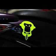 Meng Sale Professional Meng Monkey Reflective Sticker Car Sticker Sticker
