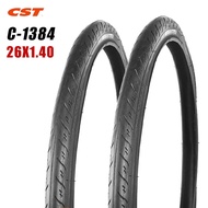 26 inch CST Mountain Bike Tire C1384 26*1.40 Low Resistance City Bike 26er MTB Bike Tire