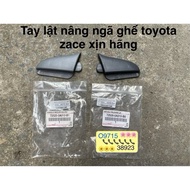 2 genuine toyota zace seat lifting arms 72525-0A010-B1 72526-0A010-B0
