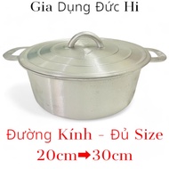 Nồi Gang Đúc Nguyên Khối Thái Lan Đủ Size - Nồi Gang Thái Lan Nấu Cơm Kho Cá Siêu Ngon