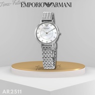 EMPORIO ARMANI รุ่น AR2511 เอ็มโพริโอ อาร์มานี่ นาฬิกาข้อมือผู้หญิง นาฬิกาแบรนด์เนม Armani ของแท้ มีพร้อมส่ง