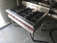 6 Burner Commercial Stove (High Pressure)