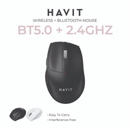 HAVIT HVMS-MS61WB 2.4GHz Wireless + Bluetooth 5.0 Mouse