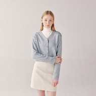 [Price: 69,000] [Yeo Joo-ha wearing] Bokashi wool knit cardigan (SB)