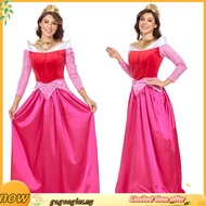 Halloween Costume Elsa Anna Peach Cinderella Adult Princess Dress Adult Queen of Hearts Costume