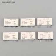 [Prs] HF41F-24-ZS HF41F-12-ZS HF41F-5-ZS HF41F-5-HS HF41F-12-HS HF41F-24-HS Industrial Relay Submini