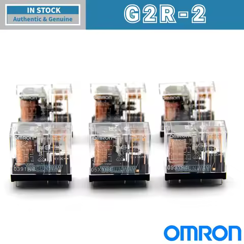 OMRON PCB Power Relay G2R-2 G2RK Original New 5VDC 12VDC 24VDC 110VAC 220VAC 230VAC DC5V 8 Pin 5A - 