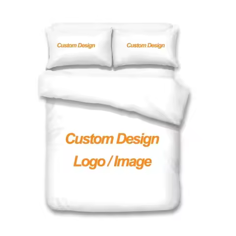 Custom King Queen Duvet Cover Luxury 3D Personalized Customization Print Bedding Set 2/3Pcs Quilt Co