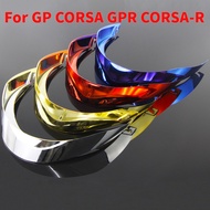 For GP CORSA GPR CORSA‑R Helmet Rear Spoiler Motorcycle Helmet Modified Wing Accessory