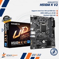 Gigabyte H510M K V2 LGA1200 H470 DDR4 USB3.2 SATA3 Motherboard
