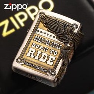 原裝官方Zippo打火機正版貼章哈雷發動機玩家收藏男友送禮物