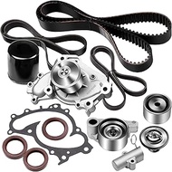 SCITOO Engine Timing Belt Kit Fits 2002-2010 Toyota Highlander Lexus ES300 V6 3.0 3.3L 3MZFE