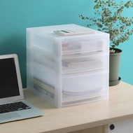 日本天馬 A4桌上型抽屜收納盒(2低+1高抽)