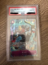 psa10 假面 隱形 山治 sanji germa66 sr異畫 op07 64 one piece opcg pcg 海賊王卡