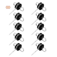 10Pcs Electric Fence Gate Handle Anchor Electric Fence Insulators Fence Wire Insulators for Electric