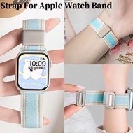 Nylon loop Strap Sport pride Magnetic Bracelet For Apple Watch Ultra 2 49mm 46mm 42mm 45mm 41mm 40 4