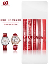 hot style watch strap genuine leather adapted to little red Mido bracelet for women