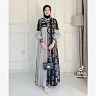 ZUDEVA - RAYA SERIES Set Couple Etnik Tenun Baju Sarimbit Kondangan Seragam Lebaran Keluarga Pasanga