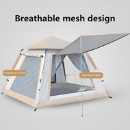 Easy Assemble Large Family Camping Tent UV Awning 2 Door Portable Outdoor Sleep Khemah Perkhemahan