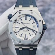 Audemars Piguet Audemars Piguet Royal Oak Offshore 15710ST White Face 1/4 Blue Automatic Mechanical 