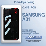 Samsung A31 Case [Art 04] Samsung A31 Hardcase Softcase Glossy Casing
