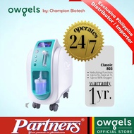 Owgels Transportable Oxygen Concentrator with a Nebulizer Function 1L Model: ZY-803 (OZ-1-01AO0)