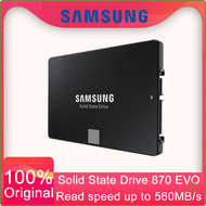 แท็บเล็ตซัมซุงโซลิดสเตทไดรฟ์ภายใน2.5 SATA เอสเอสดี870 Evo 1TB 500GB ความเร็วสูงดิสก์จัดเก็บข้อมูล250