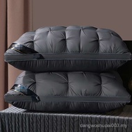 Summer High-End Pillow Five-Star Hotel Twisted Bread Pillow Household Elastic Pillow Core Washable A