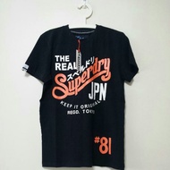 L ♤ Authentic SUPERDRY Tee shirt ♤ Black