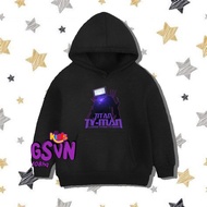 Titan TVMan TV Man Skibidi Toilet Hoodie for kids