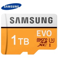 Samsung Evo MicroSD U3 256GB 512GB 32GB 64GB 128GB 1TB Memory Card SDXC Class 10 TF Mini Card Micro SD 32G 64G 128G 256G 512G 1T 1024GB for Camera Smartphones Laptop