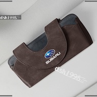 For Subaru Car Glasses Storage Bag Suede Glasses Case Forester XV Outback BRZ GC Forester