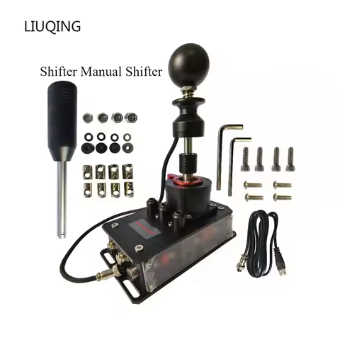 SIMVERTEX V7 SQ2/6+4R Sim Shifter Manual Shifter + Reverse Gear Kit Racing simulator H mode for Manu