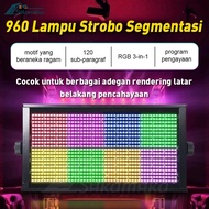 LED Number and Letter Spotlight RGB Stage Light Full Color 960 LED Full Color Atomic 1000W Follow So