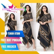 Ethnic dress, ethnic woven ethnic gamis, couple set