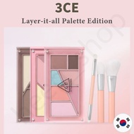 [ 3ce ] Layer It All Palette / Eye Shadow / Blush / Contour