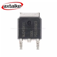 10PCS MJD44H11T4G MJD45H11T4G 45H11 44H11 J45H11G J44H11G TO252 8A 80V NPN PNP SMD DPAK Complementar