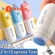 I know 2 In 1 Thermal Paper Correction Fluid Parcel Box Opener Home Office Anti Peep Identity Inform