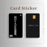 MERCEDEZ BENZ CARD STICKER - TNG CARD / NFC CARD / ATM CARD / ACCESS CARD / TOUCH N GO CARD / WATSON CARD