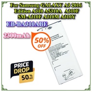 EB-BA310ABE 2300mAh Brand New Mobile Phone Battery For Samsung GALAXY A3 2016  Edition A310 A5310A  