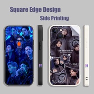 Casing For Redmi 9A 9C Note 8 10 10s NFC bts group bts V Taehyung UHW05 Phone Case Square Edge