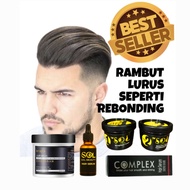 Ubat Pelurus Rambut Tahan Lebih Lama / Rebonding Cream / Hair Treatment