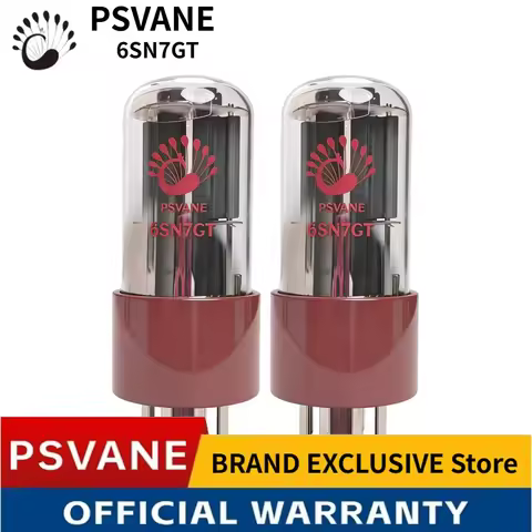 PSVANE 6SN7GT Vacuum Tube Replace 6N8P CV181 for Hifi Tube Amp Preamp DIY Upgrade Tube Amplifier