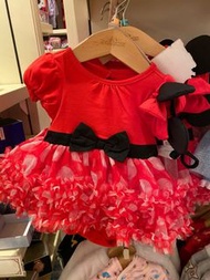 香港迪士尼樂園 米妮 Minnie BB衫 嬰兒套裝