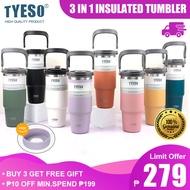 TYESO 900ML Tumbler Hot and Cold  Tumbler with Straw Water Bottle Insulated Original Gift for Boyfri