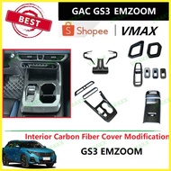 GAC GS3 EMZOOM 2023 Interior Carbon Fiber Cover Modification For GAC GS3 EMZOOM 2023 VMAXX